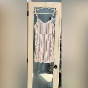 🌈Gap Multicolor Striped Summer Dress